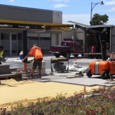 Brick Paving Perth Vacuum Machine In Action - Photo7 - Challenge Brick Paving Contractors