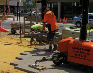 Challenge Brick Paving - Mandurah Streetscape safety First